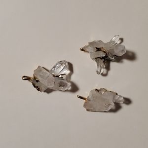 Quartz Crystal Cluster Pendant